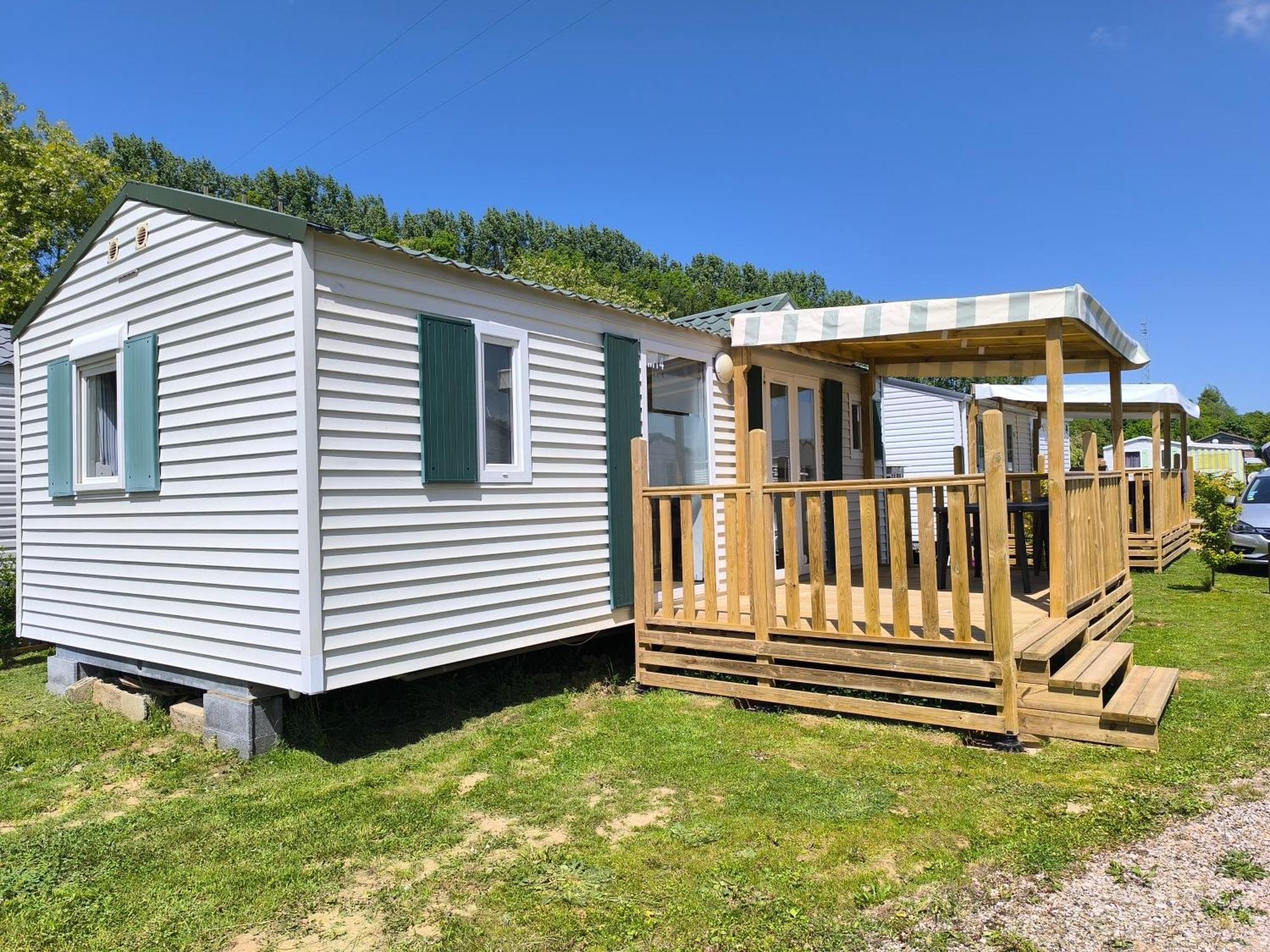 Mobil-Home Vallee De L'Yeres Touffreville-sur-Eu Exteriör bild
